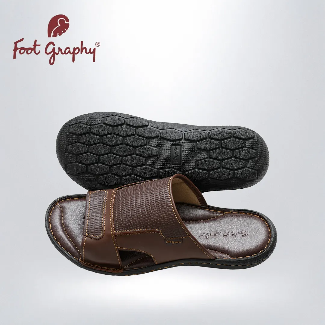 Footgraphy Slippers For Men - FG 010